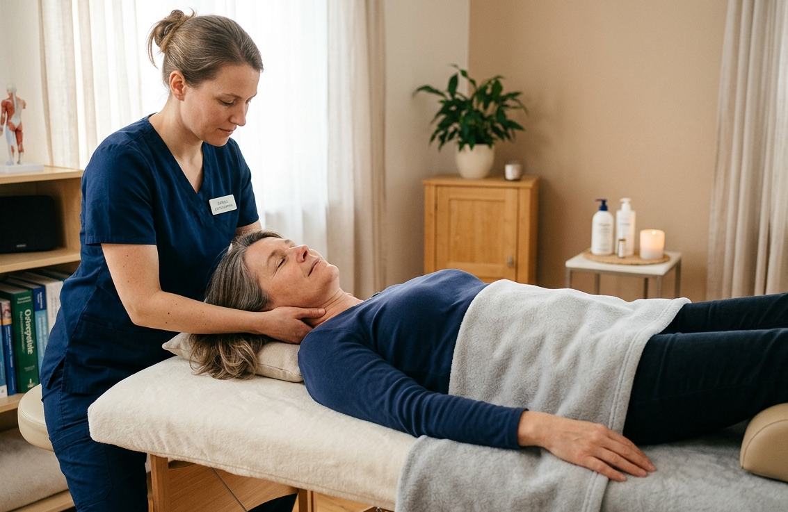 Osteopathie Hamburg – ganzheitliche Behandlung im KraftOrt Studio Sasel